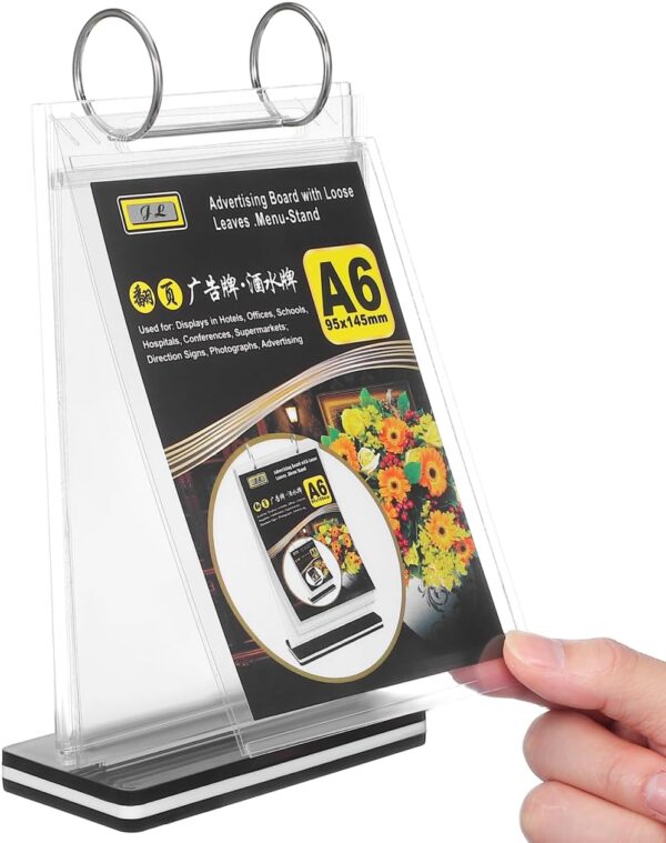 Digital Menu NFC Table Stand