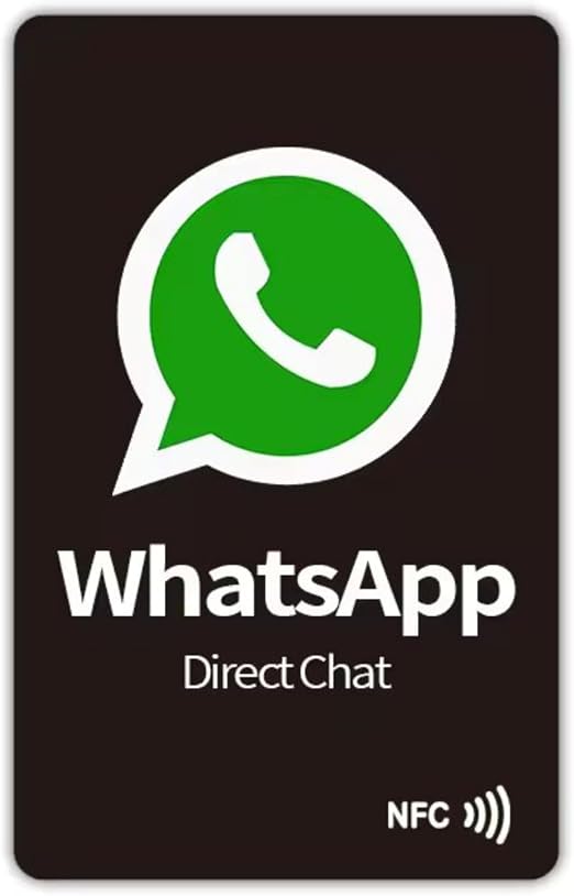 WhatsApp Chat NFC Card